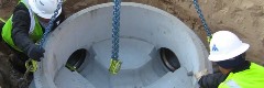 Канализационный колодец в Саранске